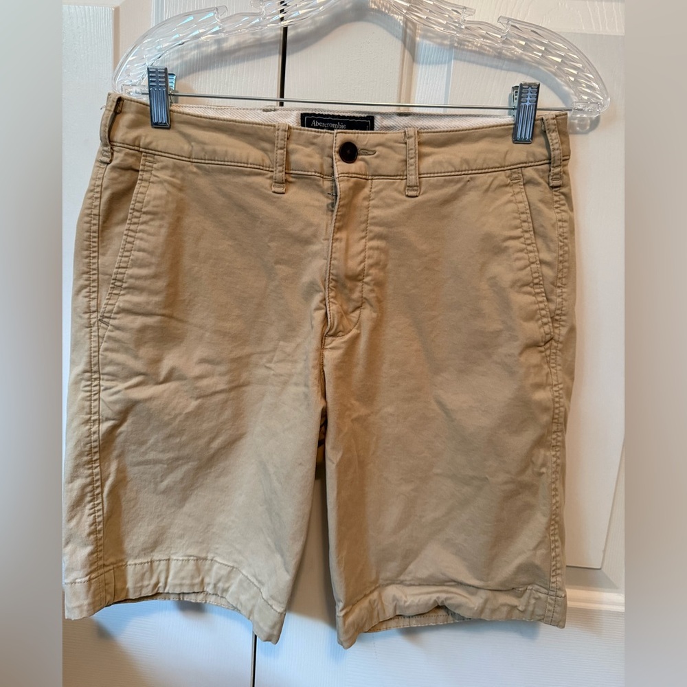 Abercrombie & Fitch Men's Tan Shorts